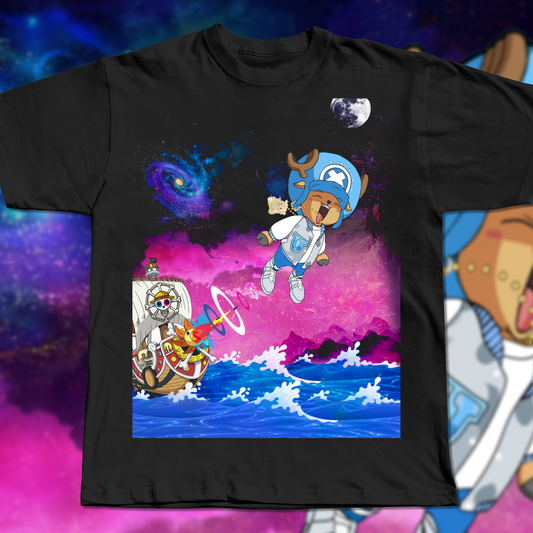 Skyline Dreams Tee – Chopper x Graduation Bear