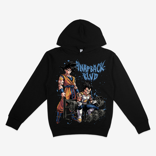 Snapback Blvd Anime Workout Hoodie