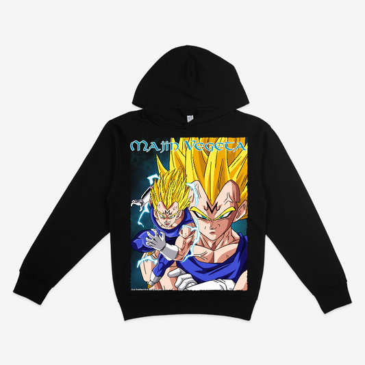 Majin Vegeta Power Surge Hoodie