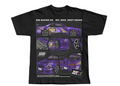 Drift Squad Purple Skyline R34 Retro Cotton Tee (Copy)