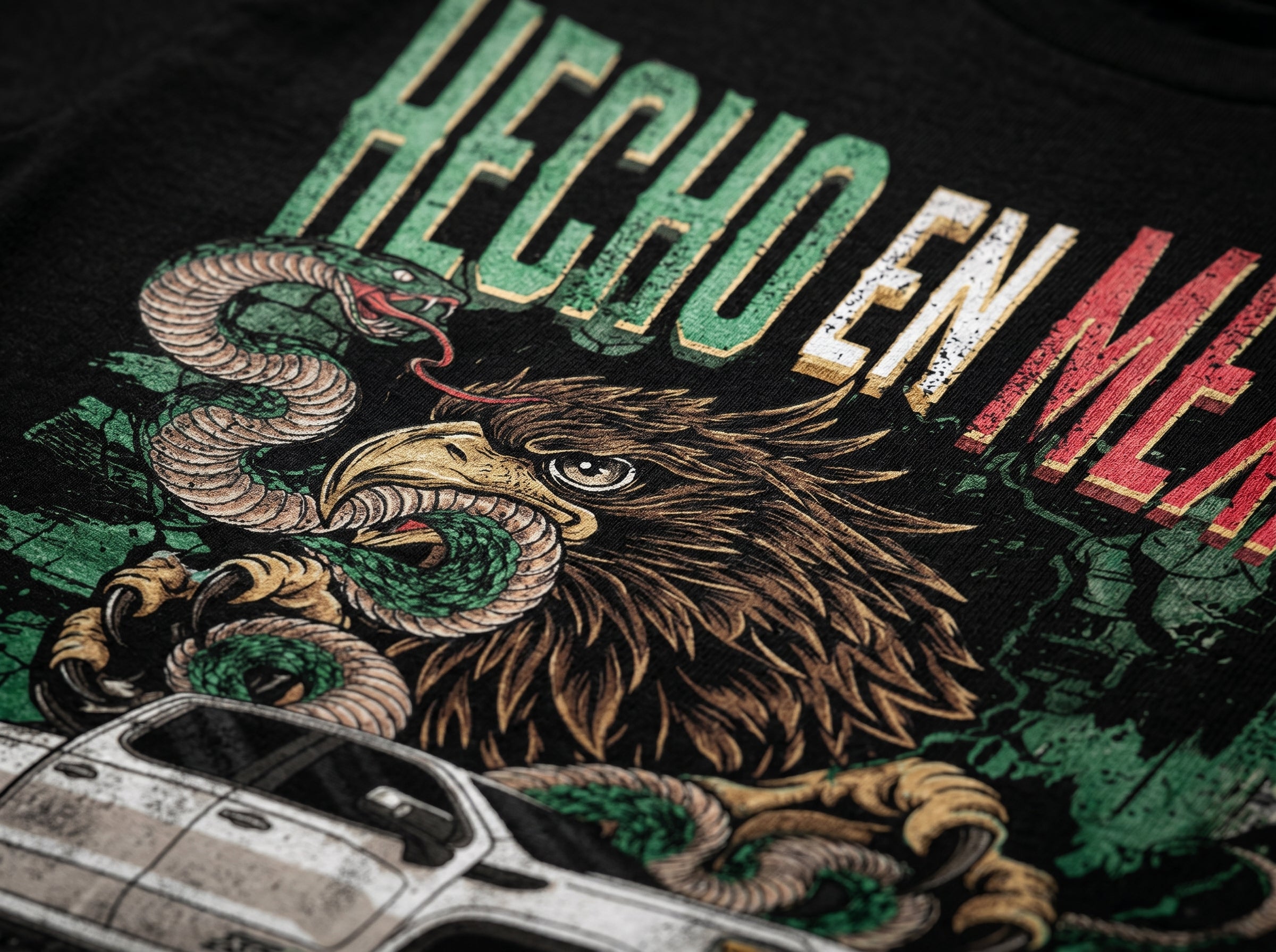 Hecho en México Vintage Eagle & Snake Pickup Tee