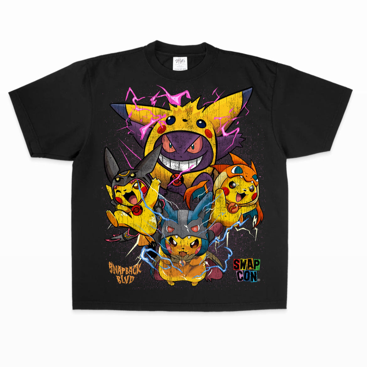 Cosplay Voltage pokemon Tee – Snapbackblvd x SWAP CON