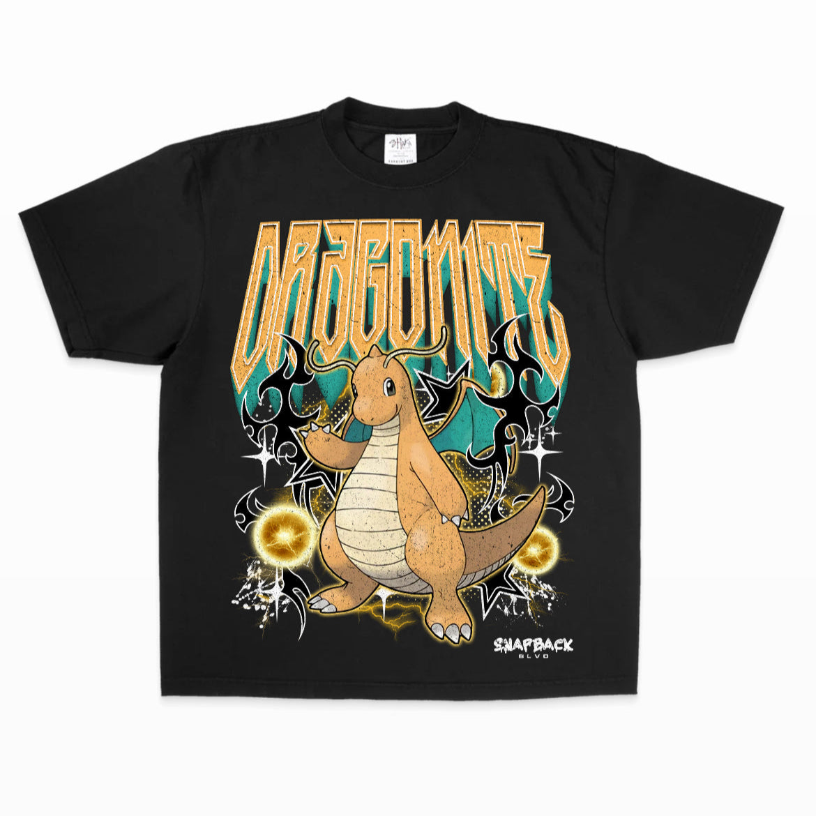 Dragonite Blitz pokemon Tee – Snapbackblvd Exclusive