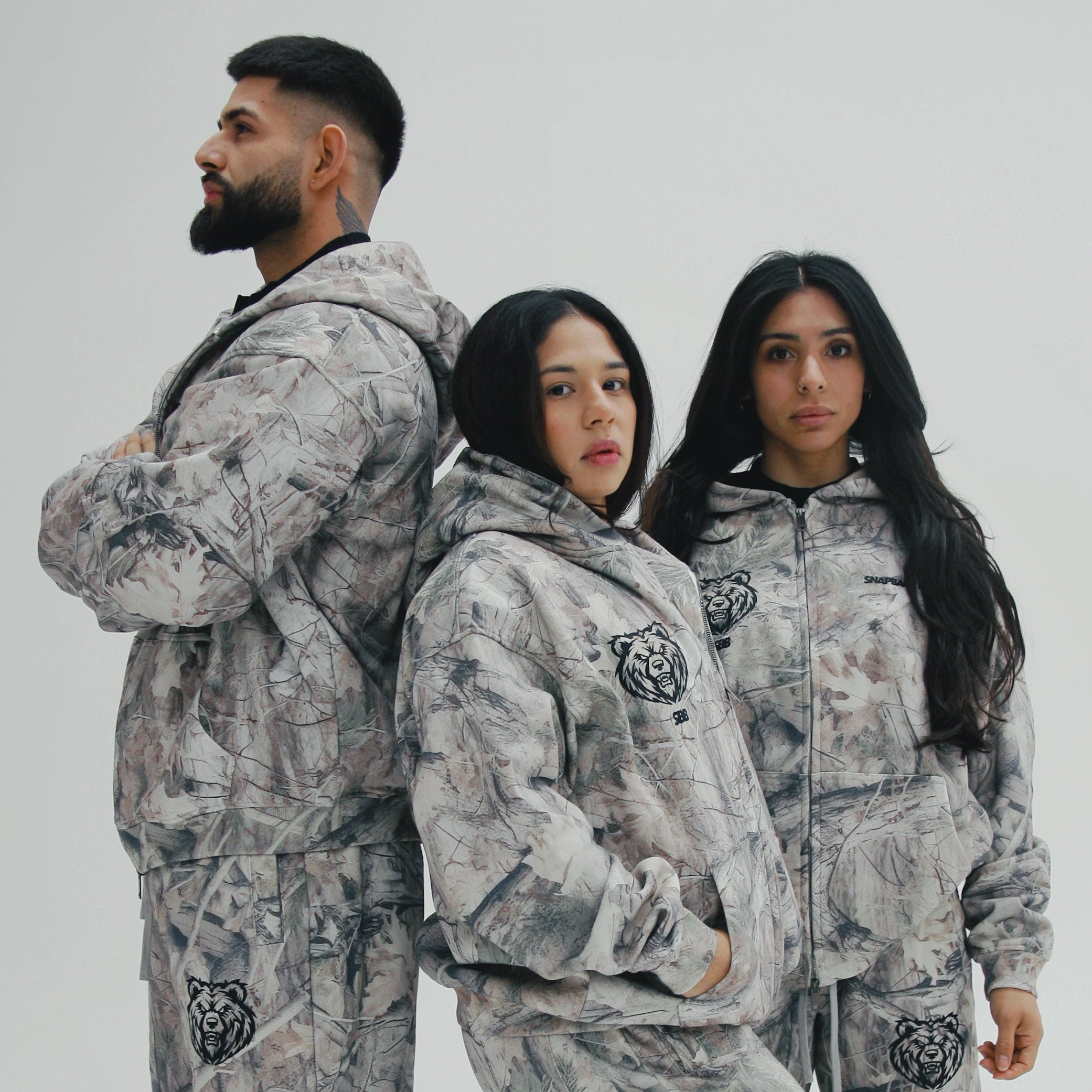 Camo Zipper Sweater – Snapback Blvd