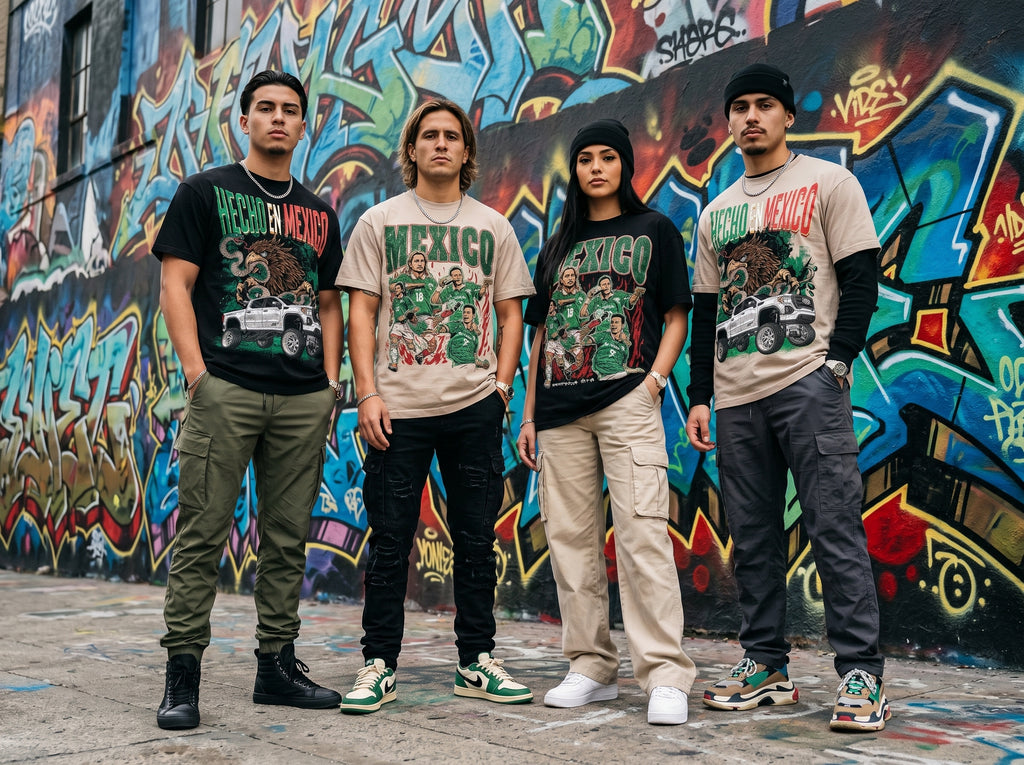 Vintage Mexico Soccer Squad Graphic Tee (Copy)
