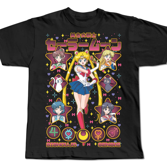 Sailor Squad Tee – Bishoujo Senshi Edition