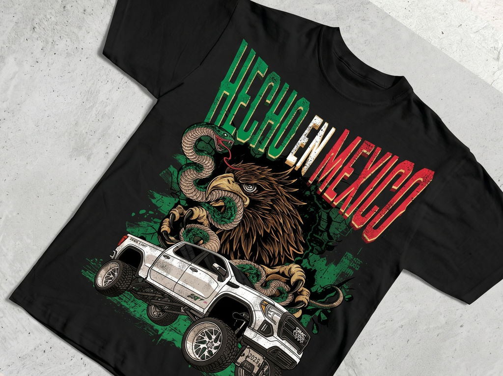 Hecho en México Vintage Eagle & Snake Pickup Tee